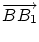 $\overrightarrow{BB_1}$